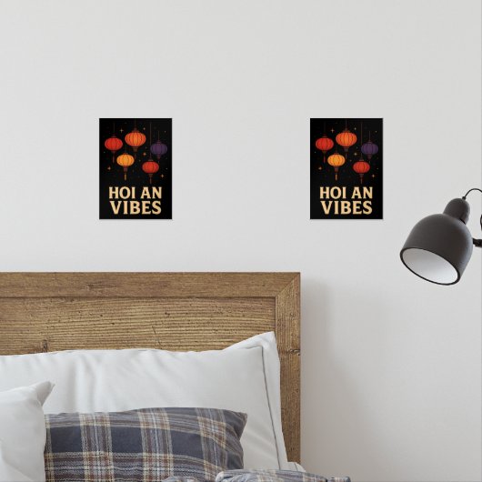 Magic of Hoi An – Lantern Art Muurkunst Sets (Slaapkamer)