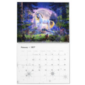 Magic of the Unicorns Calendar 2021 Kalender (Feb 2027)