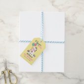 Magic One Unicorn 1st Birthday Cadeaulabel (Met Touw)