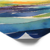 Magic Orbs Spiritualiteit Mystiek One Soul Kosmisc Poster (Hoek)