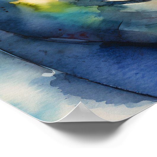 Magic Orbs Spiritualiteit Mystiek One Soul Kosmisc Poster (Hoek)