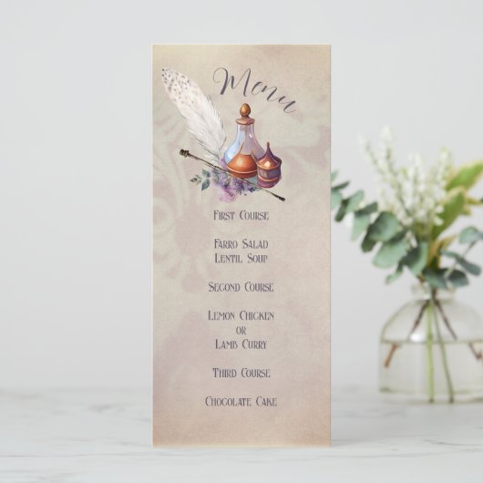 Magic Owl Party Flat Menu (Staand voorkant)