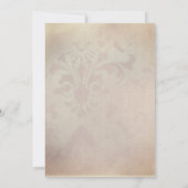 Magic Owl Party Flat Menu Kaart (Achterkant)