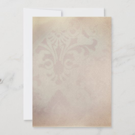 Magic Owl Party Flat Menu Kaart (Achterkant)