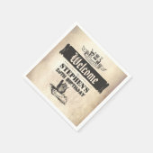 Magic Owl Verjaardag Welkom Servet (Hoek)