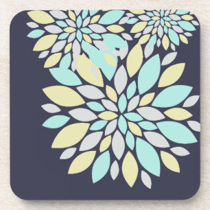 Magic Pastel Colour Flower Petals magische verfkle Bier Onderzetter