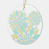 Magic Pastel Colour Flower Petals magische verfkle Keramisch Ornament (Links)