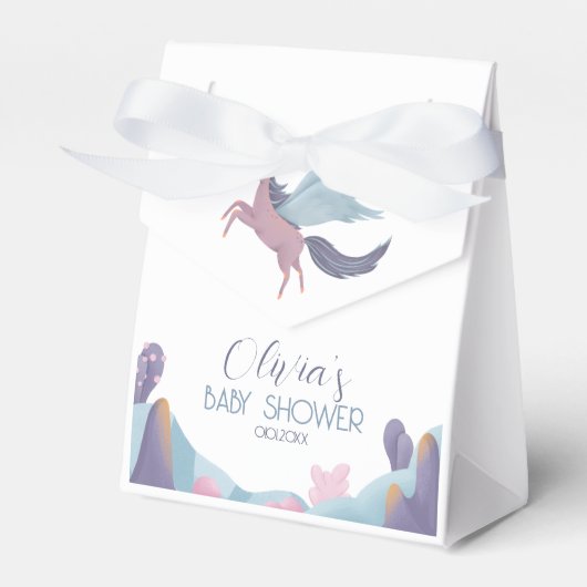 Magic Pegasus in Wonderland Bedankdoosjes (Voorkant Zijde)
