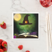 Magic Pet & Magical Spell Book Whimsical Fun Party Servet (Insitu)
