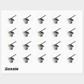 Magic Pet & Wand Ronde Sticker (Vel)
