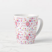 Magic pink candy world latte mok (Rechterhoek)