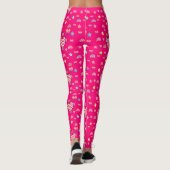 Magic pink candy world leggings (Achterkant)