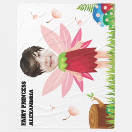 Magic Pixie Enchanted Fairy New Fun Kinder Fab Fleece Deken