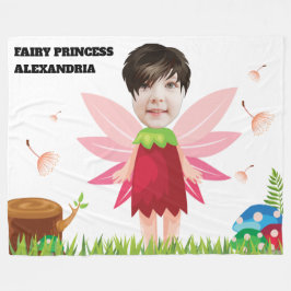Magic Pixie Enchanted Fairy New Fun Kinder Fab Fleece Deken