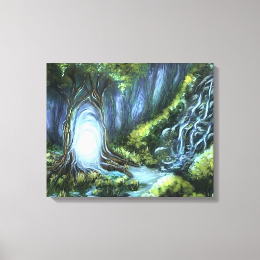 Magic Portal Canvas Afdruk (Voorkant)