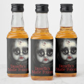 Magic Potion Creepy Gothic Doll Halloween Likeurfles Etiket (Flessen)
