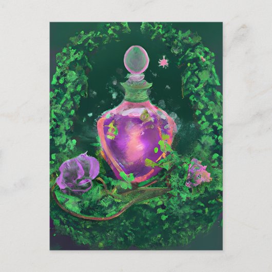 Magic Potion en Ivy Briefkaart (Voorkant)