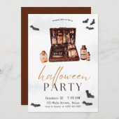 Magic Potion Herfst Halloween Party Kaart (Voorkant / Achterkant)