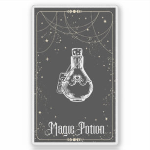 Magic Potion kaart Sticker