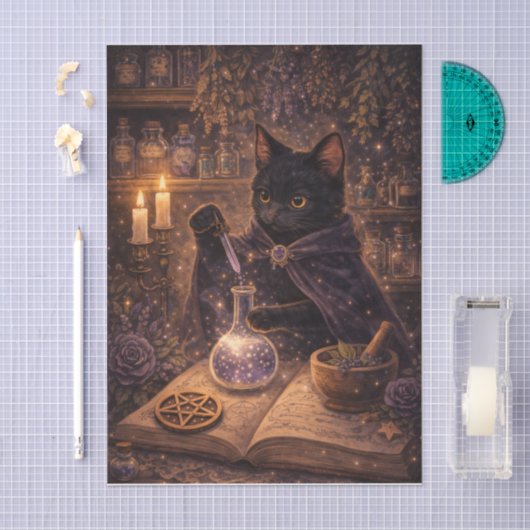 Magic Potion Kitty Tissuepapier (Craft)