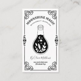 Magic Potion White Witchcraft Visitekaartje