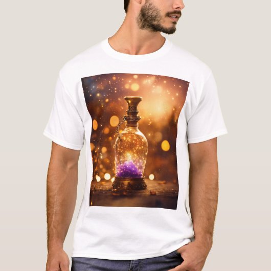 Magic Potions Betoverd T-Shirt Design (Voorkant)