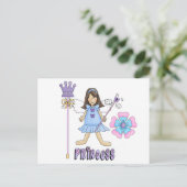 Magic Princess Briefkaart (Staand voorkant)