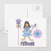 Magic Princess Briefkaart (Voorkant / Achterkant)