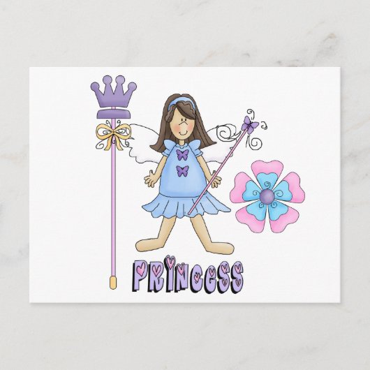 Magic Princess Briefkaart (Voorkant)