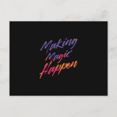 Magic Quote Briefkaart (Voorkant)