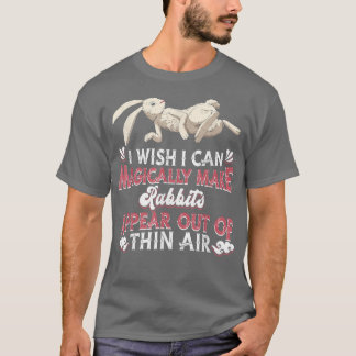 Magic Rabbit Animal Lagomorph Funny Pet T-shirt