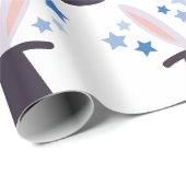 Magic Rabbit Cadeaupapier (Rol Hoek)