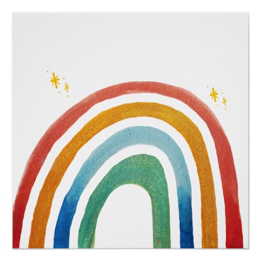 Magic Rainbow Perfect Poster (Voorkant)