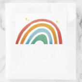 Magic Rainbow Rechthoekige Sticker (Tas)