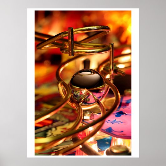 Magic Ramp Pinball Poster (Voorkant)