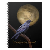 Magic Raven Manifest Journal Notitieboek (Voorkant)