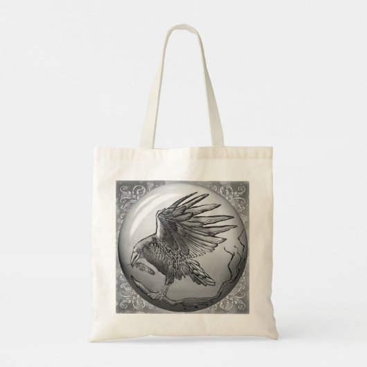 Magic Raven Tote Bag (Achterkant)