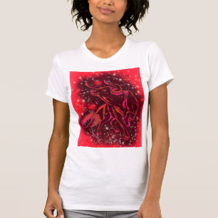 Magic Red Bull die T-Shirt schilderen
