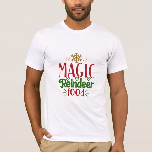 Magic Reindeer Food T-Shirt (Voorkant)