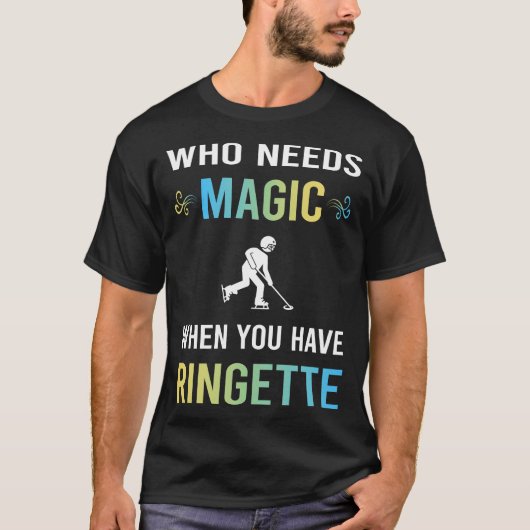 Magic Ringette nodig T-shirt (Voorkant)