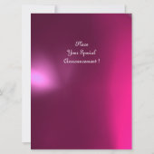 MAGIC RINGS, MONOGRAM parchment gem roze Kaart (Achterkant)