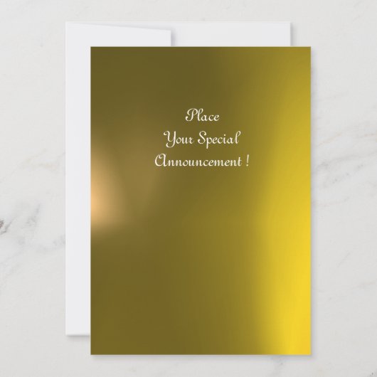 MAGIC RINGS,MONOGRAM-perkamentgeel Kaart (Achterkant)