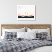 Magic, schoenenjacht canvas afdruk (Insitu (Slaapkamer))