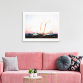Magic, schoenenjacht canvas afdruk (Insitu (Woonkamer))