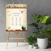 Magic School Wizard Party Aangepaste Welkomstbord Poster