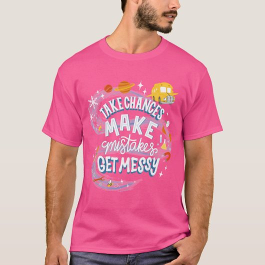Magic Schoolbus Frizzle Quote vintage T-shirt (Voorkant)