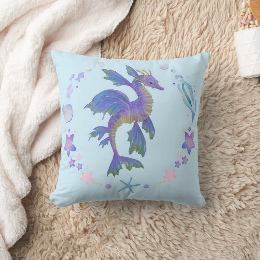 Magic Seahorse Pillow Kussen (Deken)