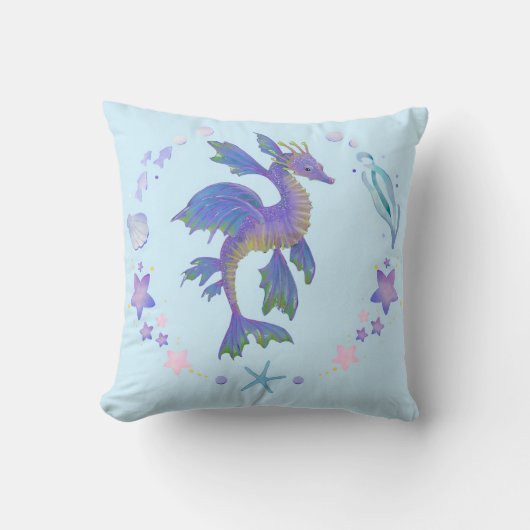 Magic Seahorse Pillow Kussen (Voorkant)