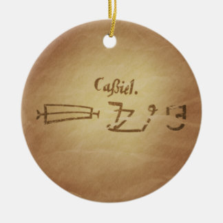 Magic Seal Engel Cassiel Bescherming Magic Charms Keramisch Ornament