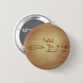 Magic Seal Engel Cassiel Bescherming Magic Charms Ronde Button 5,7 Cm (Voorkant /achterkant)